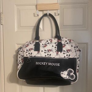 Mickey Mouse Black and White Tote Bag
